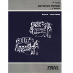 VOLVO PENTA Model LK 1997- Engine Components