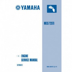 YAMAHA ME372 service manual